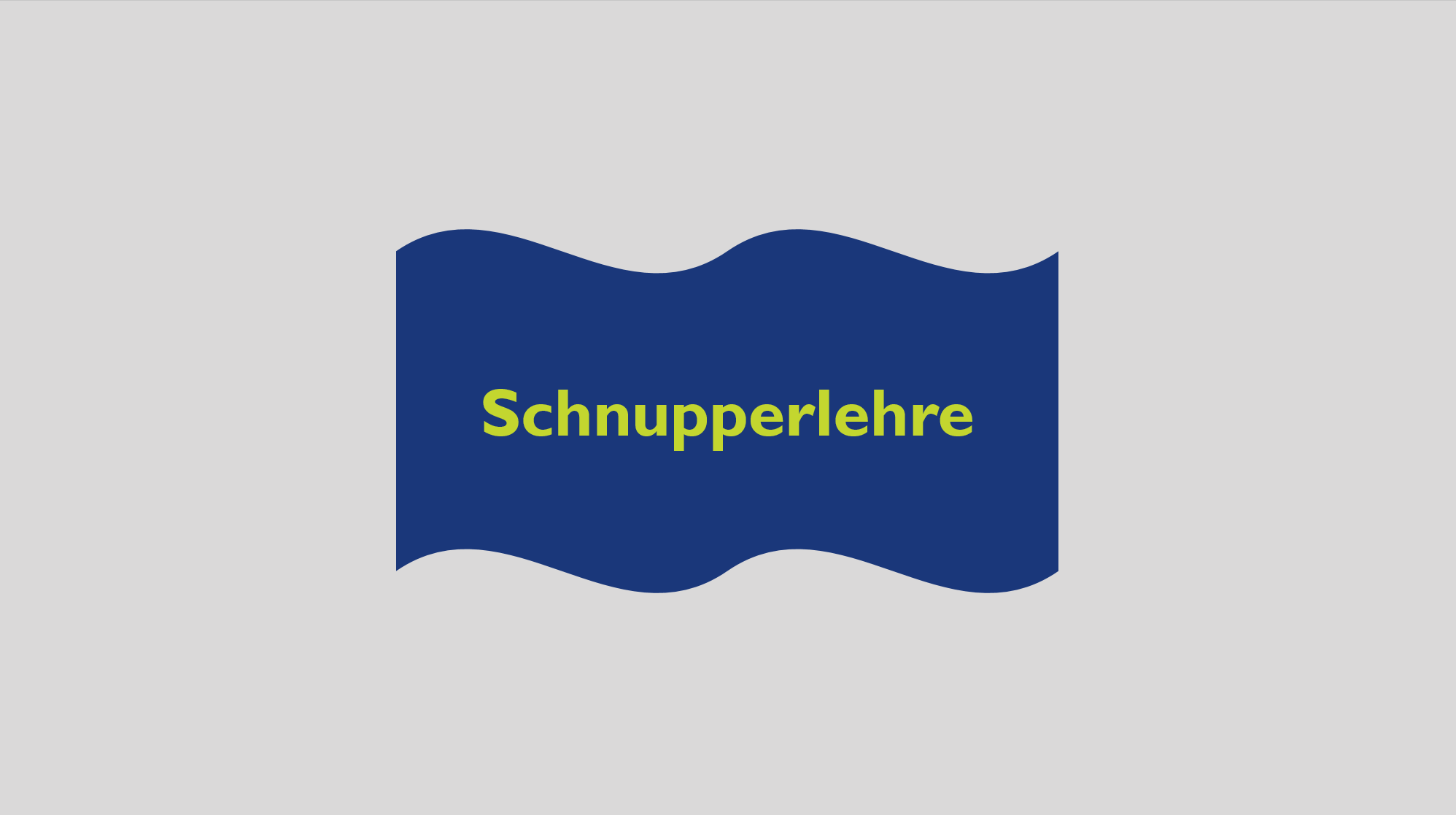 Schnupperlehre